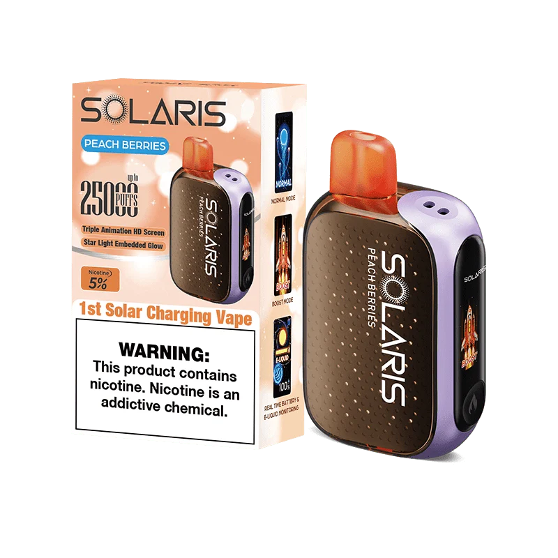 Solaris Disposable Vape Solaris 25K Disposable Vape (5%, 25000 Puffs)