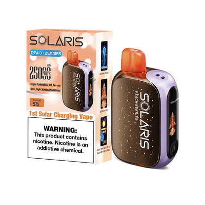 Solaris Disposable Vape Solaris 25K Disposable Vape (5%, 25000 Puffs)