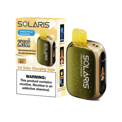 Solaris Disposable Vape Solaris 25K Disposable Vape (5%, 25000 Puffs)
