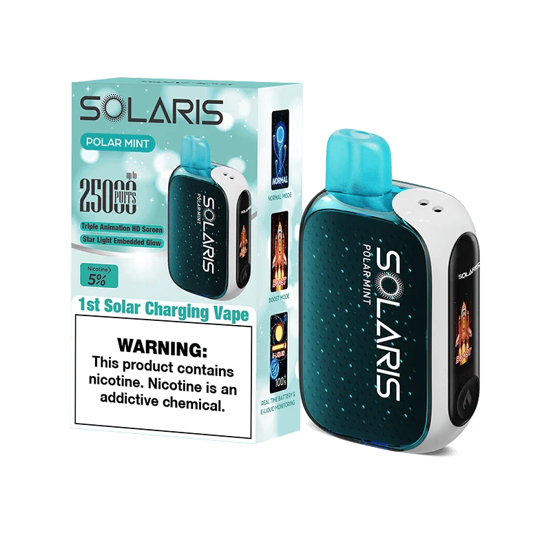 Solaris Disposable Vape Solaris 25K Disposable Vape (5%, 25000 Puffs)