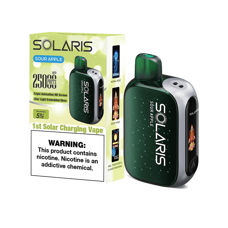 Solaris Disposable Vape Solaris 25K Disposable Vape (5%, 25000 Puffs)