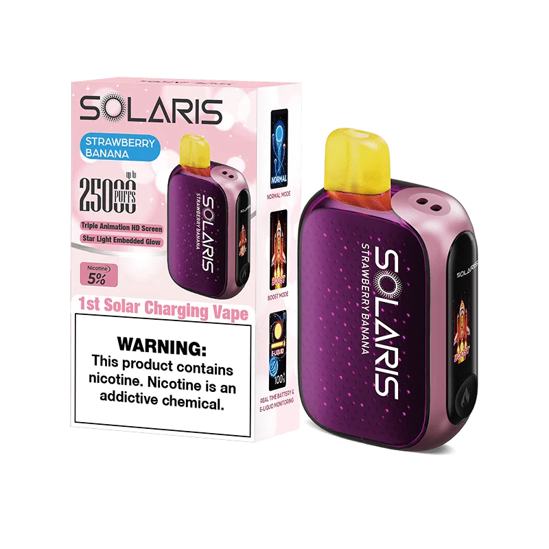 Solaris Disposable Vape Solaris 25K Disposable Vape (5%, 25000 Puffs)