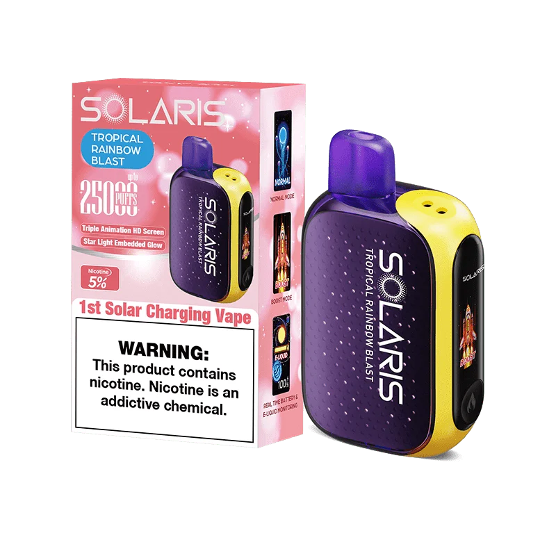 Solaris Disposable Vape Solaris 25K Disposable Vape (5%, 25000 Puffs)