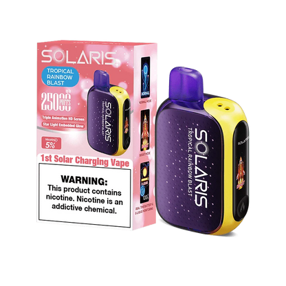Solaris Disposable Vape Solaris 25K Disposable Vape (5%, 25000 Puffs)