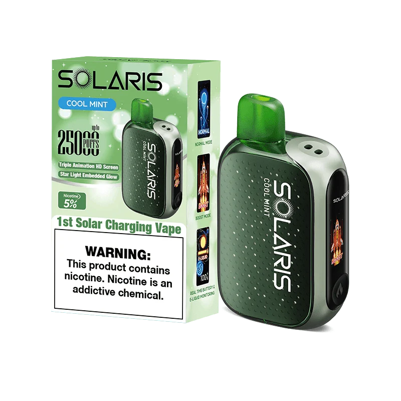 Solaris Disposable Vape Solaris 25000 Disposable Vape (5%, 25000 Puffs)
