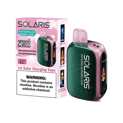 Solaris Disposable Vape Solaris 25K Disposable Vape (5%, 25000 Puffs)