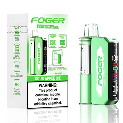 Foger Switch Pro 30K Disposable Vape 30000 Puffs