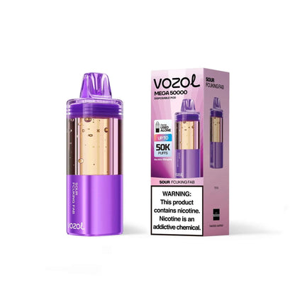 Vozol Mega 50K Disposable Pod