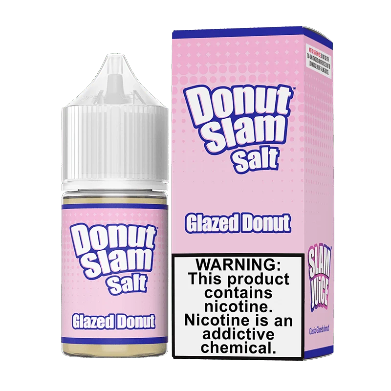 The Slam Juice Juice Donut Slam Glazed Donut Nic Salt Vape Juice 30ml