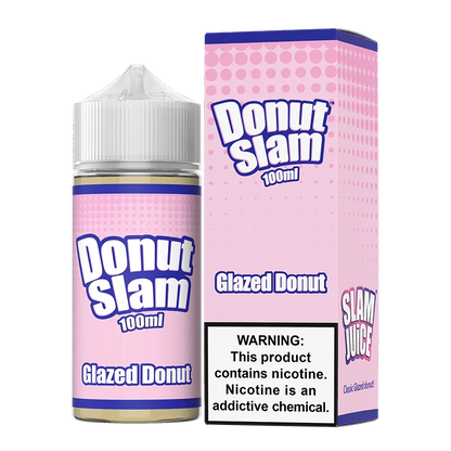 The Slam Juice Juice Donut Slam Glazed Donut Vape Juice 100ml