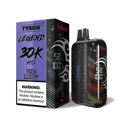 Tyson 2 legend 30k disposable frozen blueberry