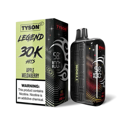 Tyson 2 legend 30k disposable apple melonberry