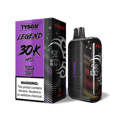 Tyson 2 legend 30k disposable frozen grape