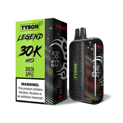 Tyson 2 legend 30k disposable green apple