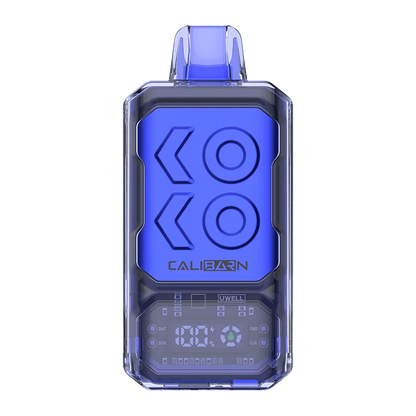 Uwell Caliburn Bar S18000 Disposable Vape Blue Razz Ice Flavor