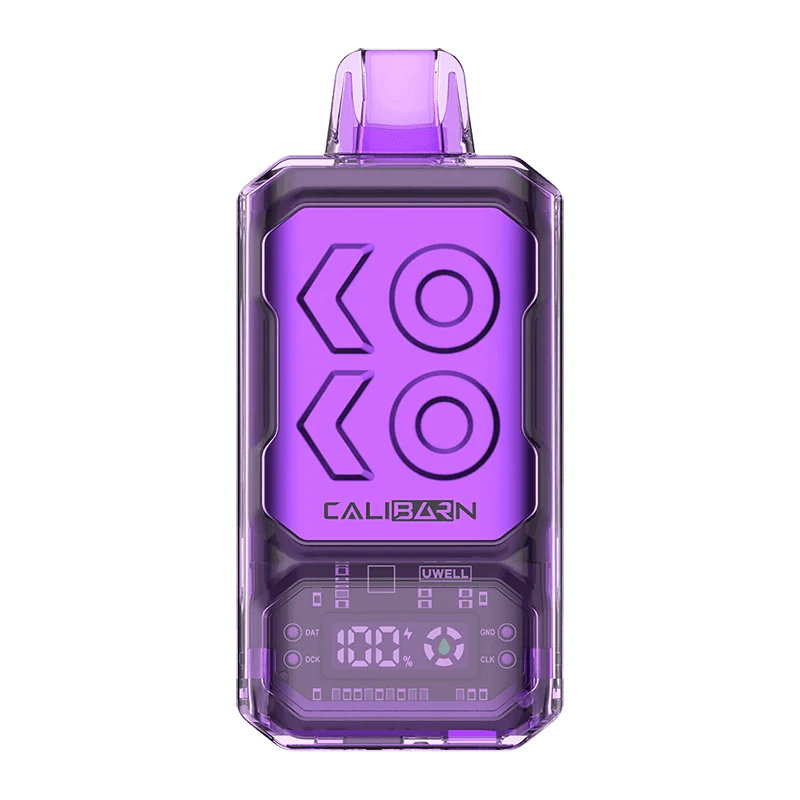 Uwell Caliburn Bar S18000 Disposable Vape Grape Ice Flavor