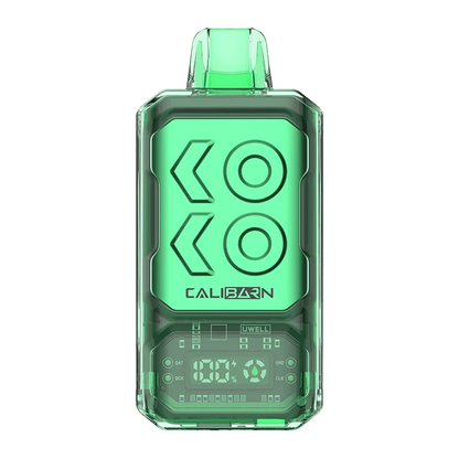 Uwell Caliburn Bar S18000 Disposable Vape Miami Mint Flavor