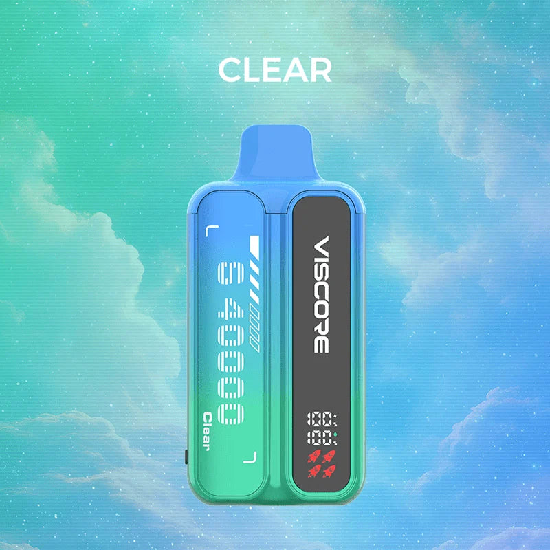 Uwell Disposable Vape Clear Uwell Viscore S40000 Disposable Vape (5%, 40000 Puffs)