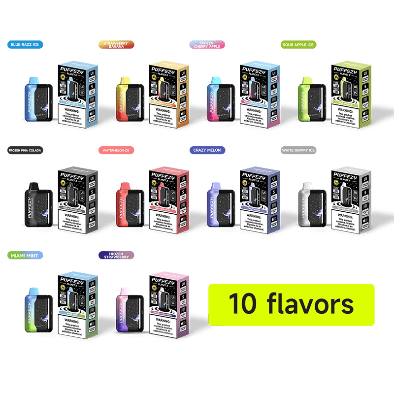 VAPGO BAR Disposable Vape VAPGO PUFFEZY Planet X 25000 Disposable Vape (5%, 25000 Puffs)