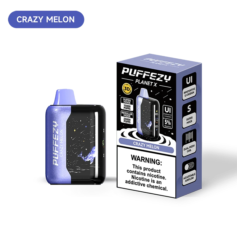 VAPGO BAR Disposable Vape VAPGO PUFFEZY Planet X 25000 Disposable Vape (5%, 25000 Puffs)