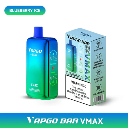 VAPGO BAR Disposable Vape VAPGO BAR Vmax Disposable Vape  (5%, 12000 Puffs)