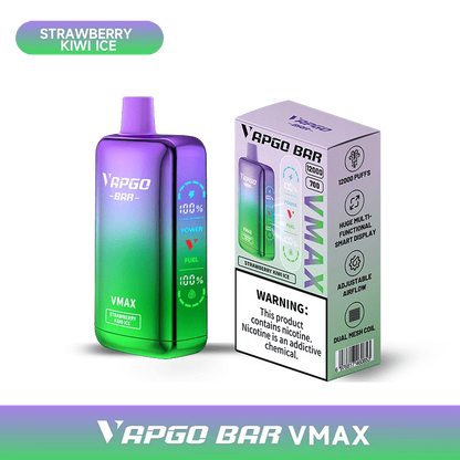 VAPGO BAR Disposable Vape VAPGO BAR Vmax Disposable Vape  (5%, 12000 Puffs)