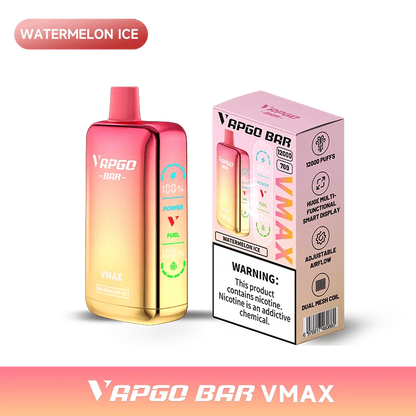 VAPGO BAR Disposable Vape VAPGO BAR Vmax Disposable Vape  (5%, 12000 Puffs)