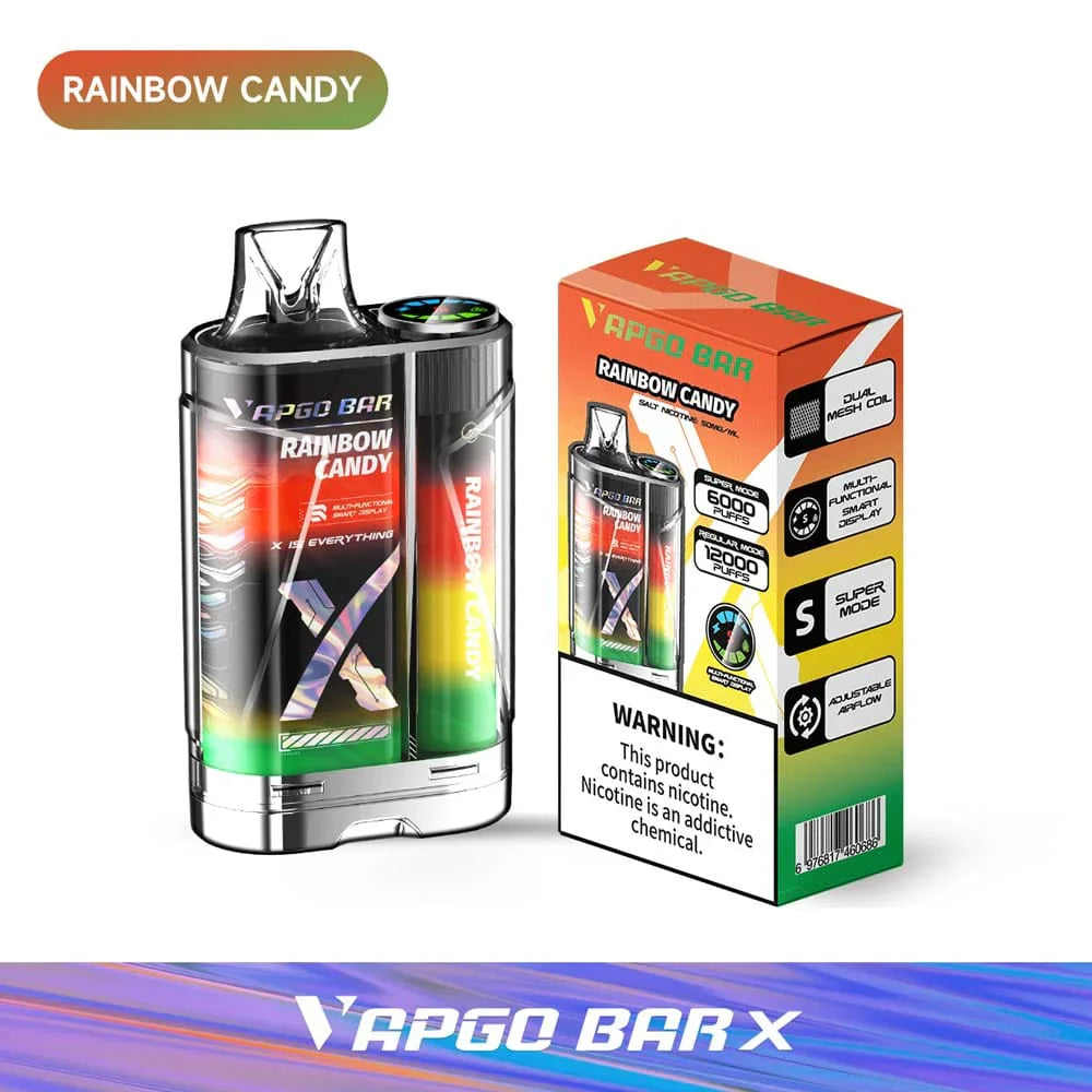 VAPGO BAR X 12K Disposable Vape 12000 Puffs (Sale)