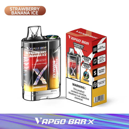 VAPGO BAR X 12K Disposable Vape 12000 Puffs (Sale)