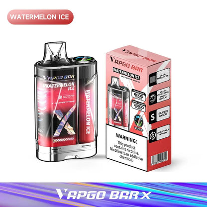 VAPGO BAR X 12K Disposable Vape 12000 Puffs (Sale)
