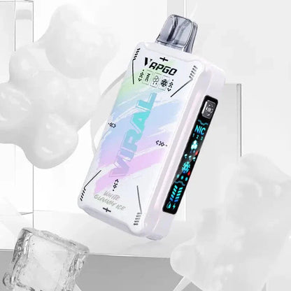 VAPGO Disposable Vape White Gummy Ice Vapgo VIRAL 50K Ice Control Disposable Vape (5%, 50000 Puffs)
