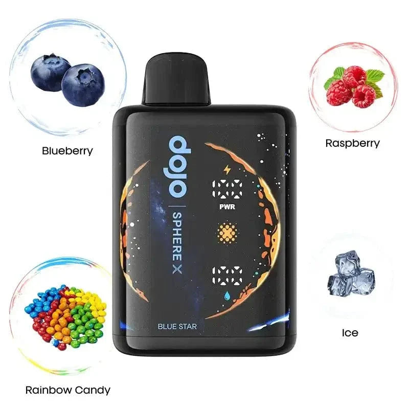 Vaporesso Disposable Vape Blue Star DOJO Sphere X 40K Disposable Vape (5%, 40000 Puffs)