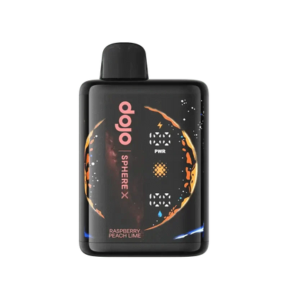 Vaporesso Disposable Vape Raspberry Peach Lime' DOJO Sphere X 40K Disposable Vape (5%, 40000 Puffs)