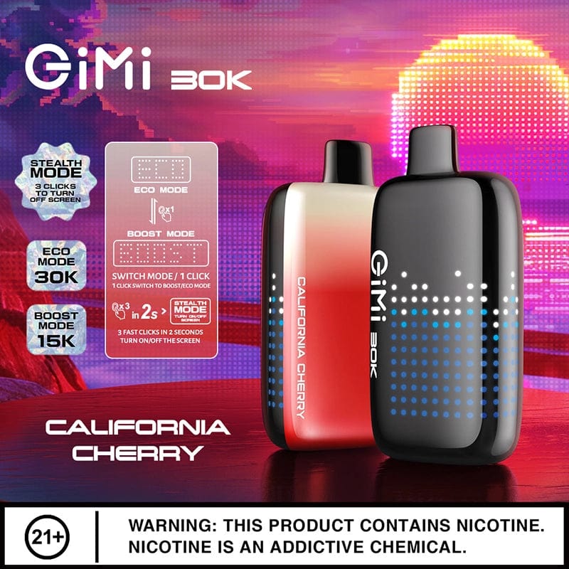 VIHO GiMi  30K Disposable Vape California Cherry Flavor