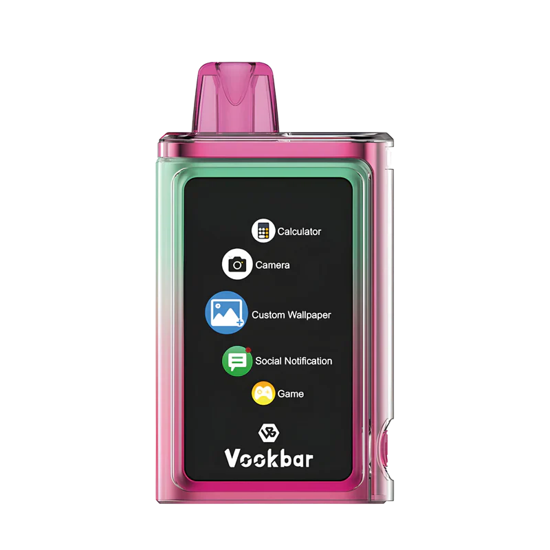 Vookbar cyber pro disposable vape 30000 puffs strawberry kiwi