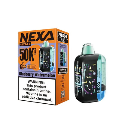 VOOPOO Disposable Vape Blueberry Watermelon VOOPOO NEXA Ultra II 50K Disposable Vape (5%, 50000 Puffs)