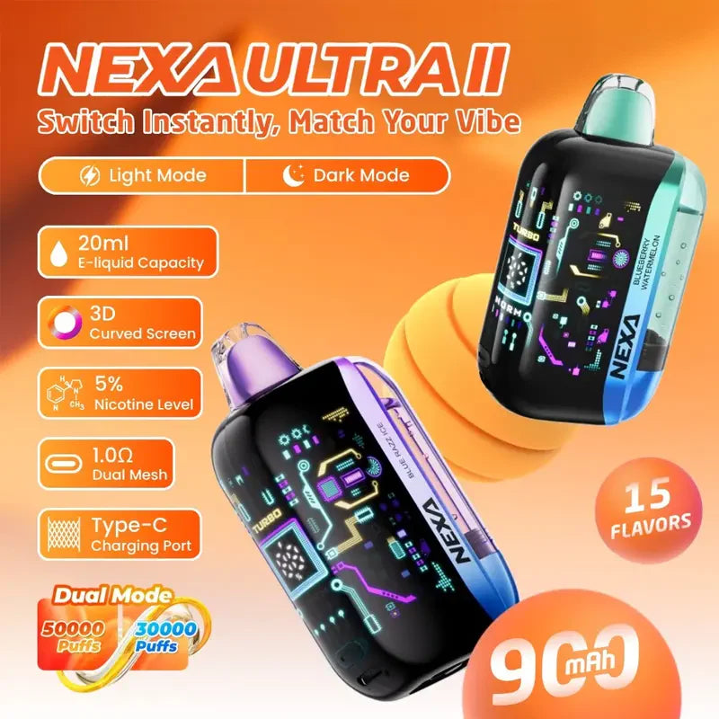 VOOPOO NEXA Ultra II 50K Disposable Vape (5%, 50000 Puffs)