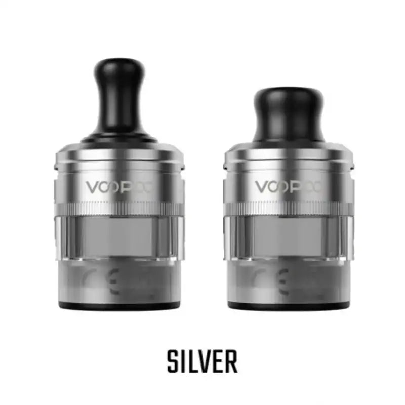 VOOPOO Pods Silver-MTL Version VOOPOO PnP X Empty Replacement Pod Cartridge (Pack of 2)