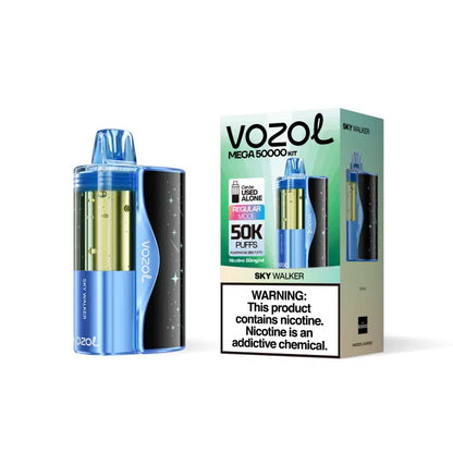 VOZOL Disposable Vape Sky Walker Vozol Mega 50K Disposable Kit (5%,50000 Puffs)