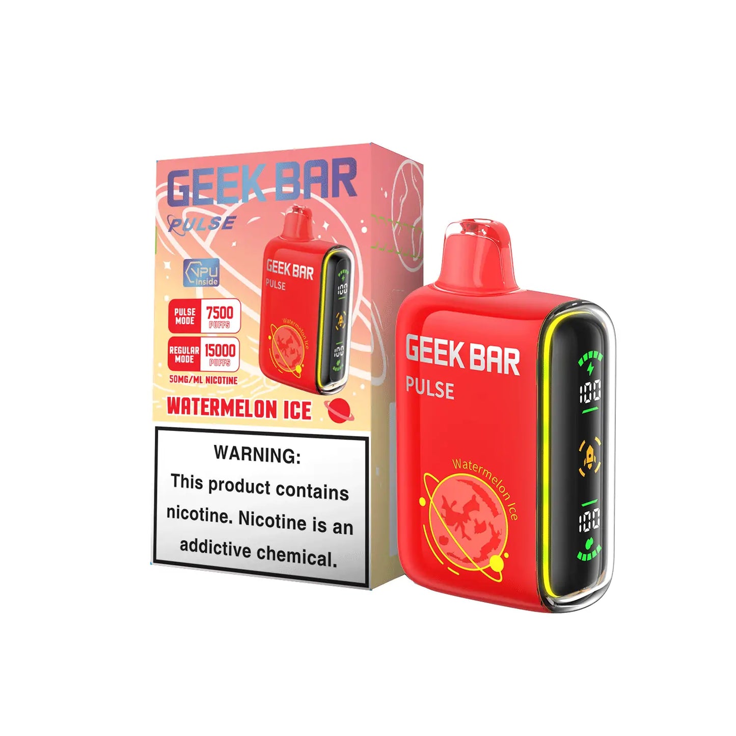 Geek Bar Pulse Disposable Vape 15000 Puffs (Sale)